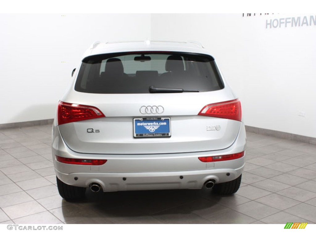 2009 Q5 3.2 Premium quattro - Ice Silver Metallic / Black photo #4