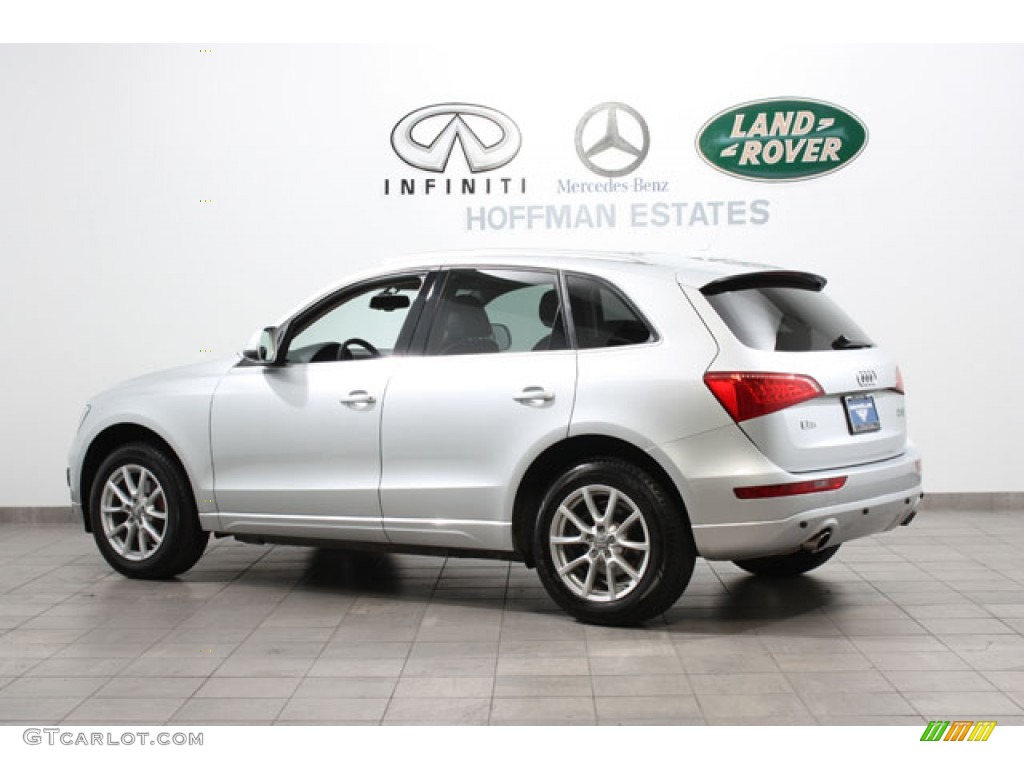 2009 Q5 3.2 Premium quattro - Ice Silver Metallic / Black photo #5