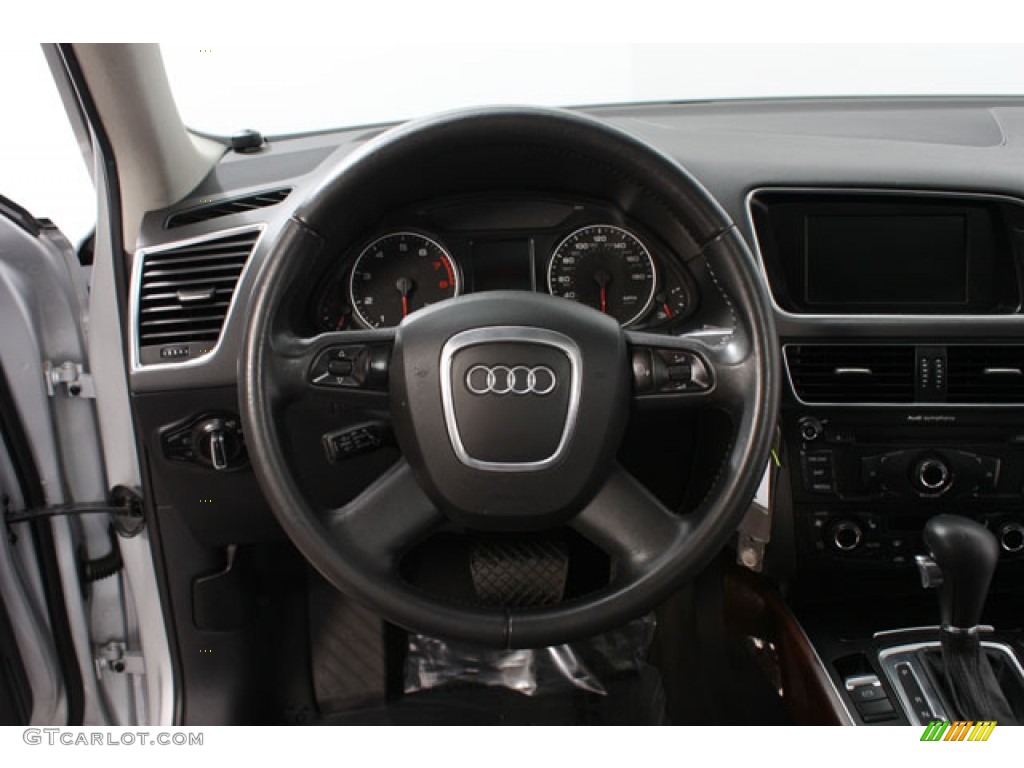 2009 Q5 3.2 Premium quattro - Ice Silver Metallic / Black photo #7