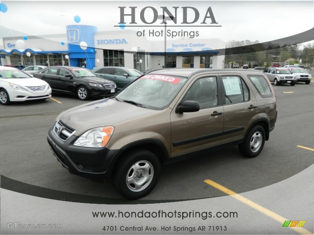 2004 CR-V LX - Mojave Mist Metallic / Saddle photo #1