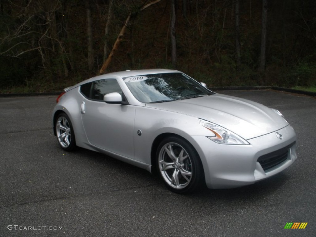 2010 370Z Sport Coupe - Brilliant Silver / Black Cloth photo #1