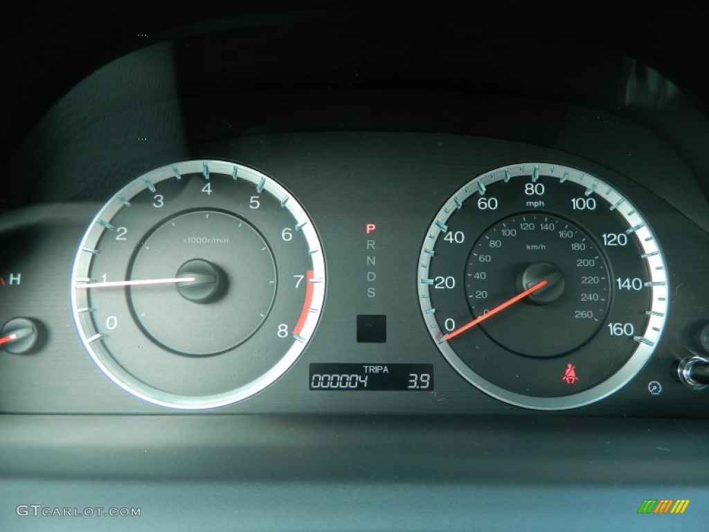 2012 Honda Accord EX-L V6 Coupe Gauges Photo #62351981
