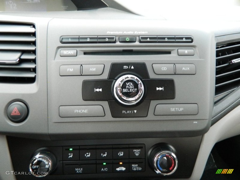 2012 Honda Civic EX-L Coupe Controls Photo #62352122