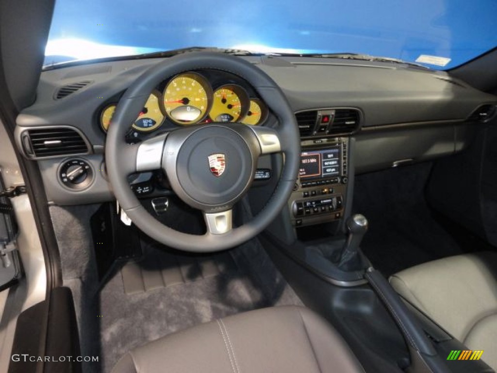 2007 Porsche 911 Carrera Coupe Stone Grey Dashboard Photo #62352881