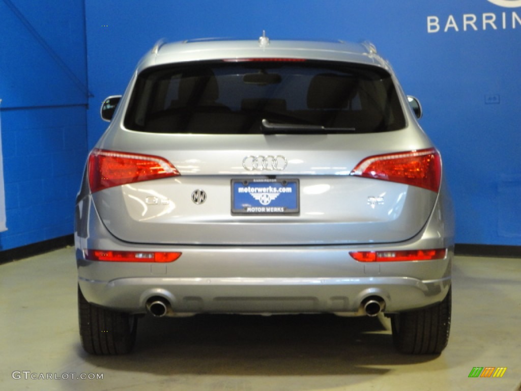 2009 Q5 3.2 Premium quattro - Ice Silver Metallic / Black photo #7