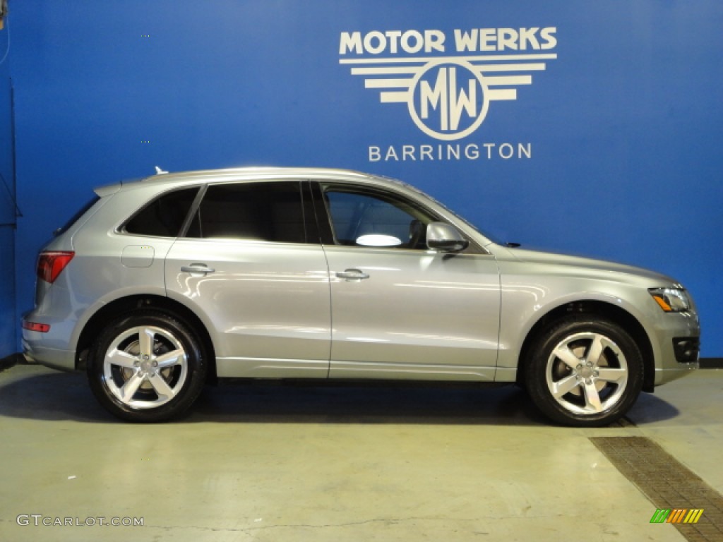 2009 Q5 3.2 Premium quattro - Ice Silver Metallic / Black photo #10