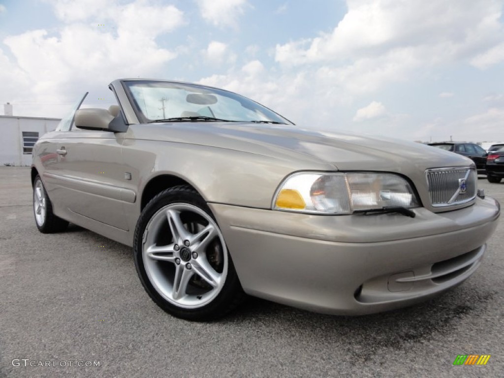 2002 C70 HT Convertible - Moondust Metallic / Beige photo #1