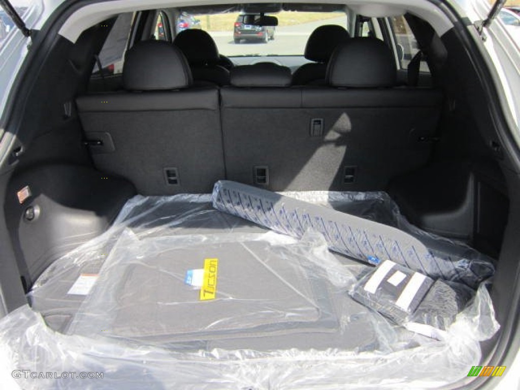 2012 Tucson GLS AWD - Diamond Silver / Black photo #13