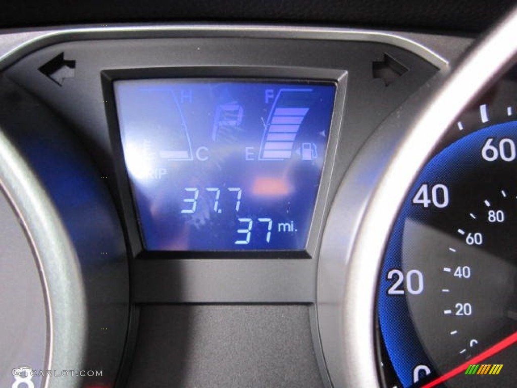 2012 Tucson GLS AWD - Diamond Silver / Black photo #20