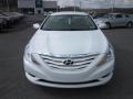 2012 Shimmering White Hyundai Sonata GLS  photo #2