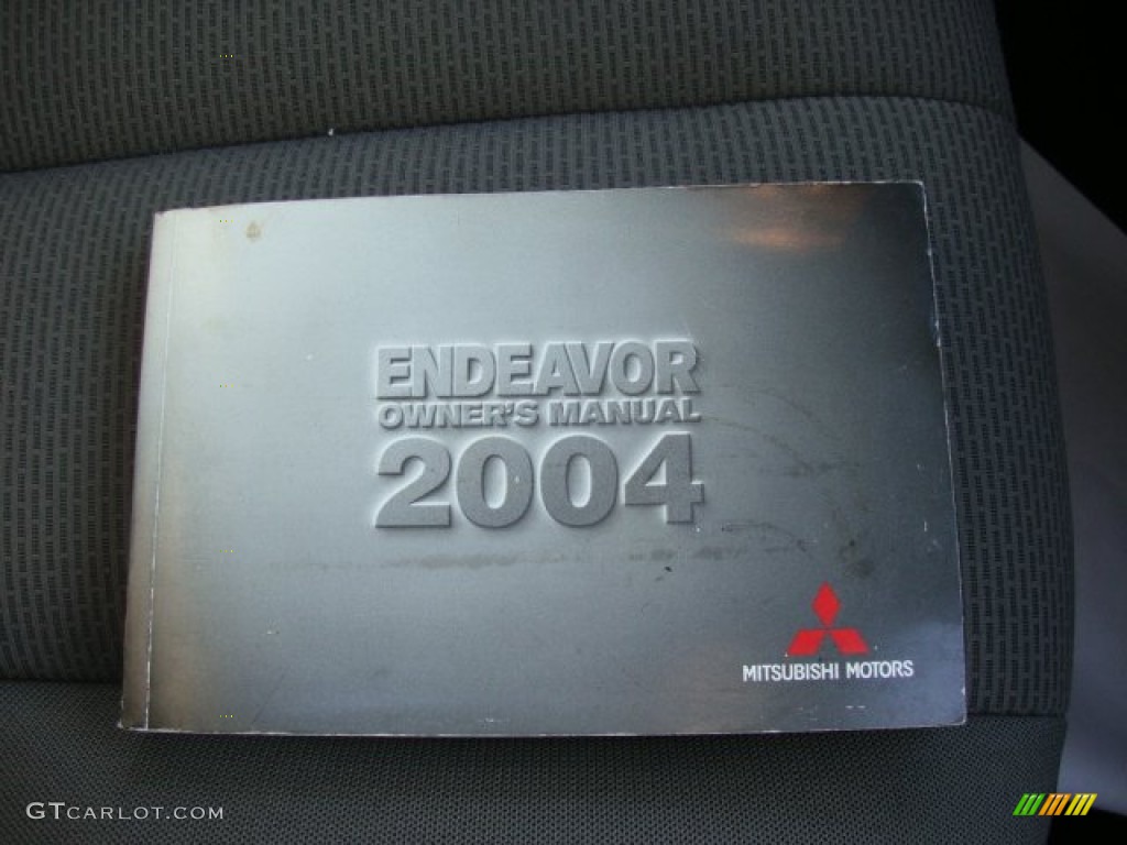2004 Endeavor LS AWD - Machine Green Metallic / Charcoal Gray photo #27