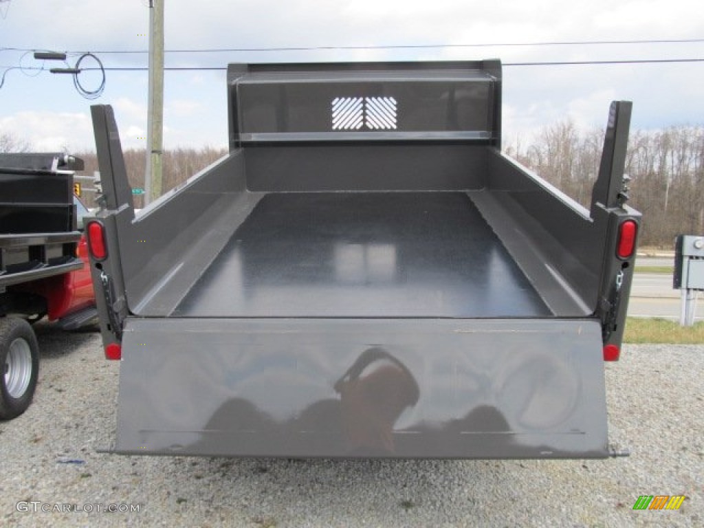 2012 F350 Super Duty XL Regular Cab 4x4 Dump Truck - Oxford White / Steel photo #11