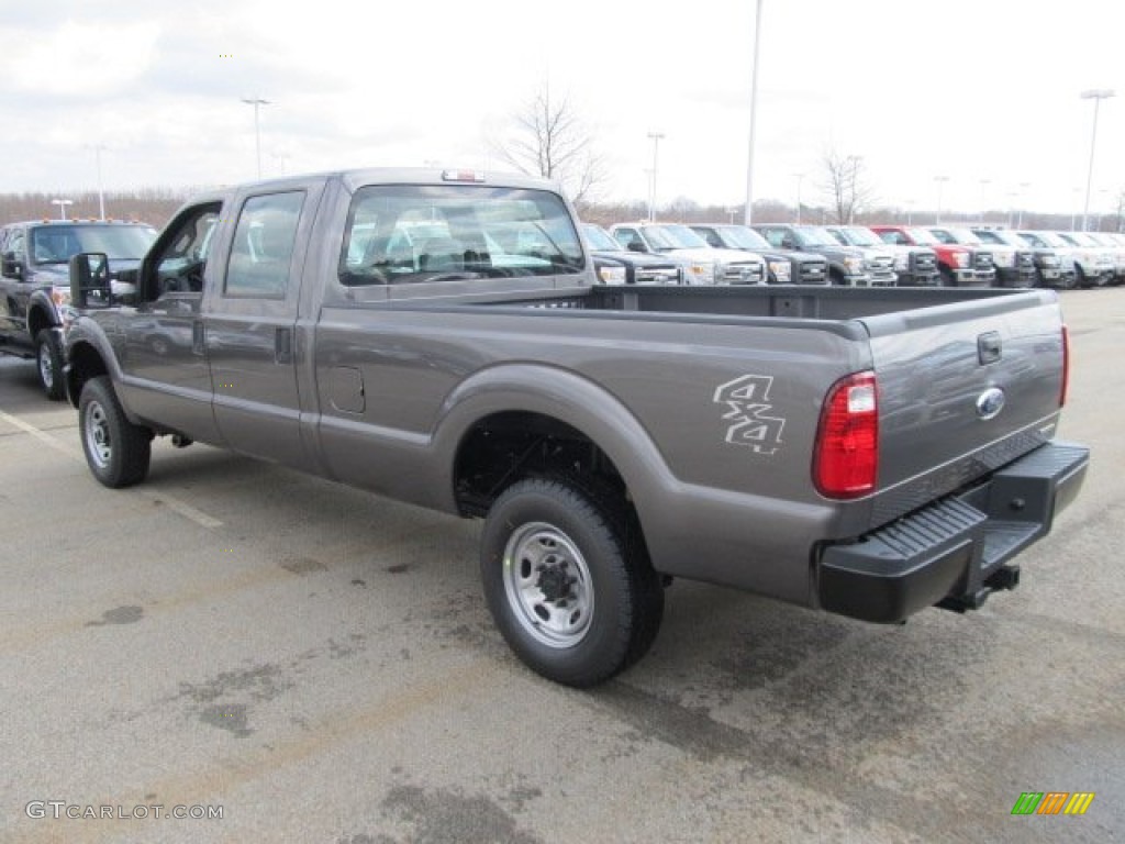 2012 F250 Super Duty XL Crew Cab 4x4 - Sterling Grey Metallic / Steel photo #10