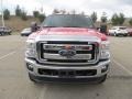 Vermillion Red 2012 Ford F350 Super Duty Lariat Crew Cab 4x4 Exterior