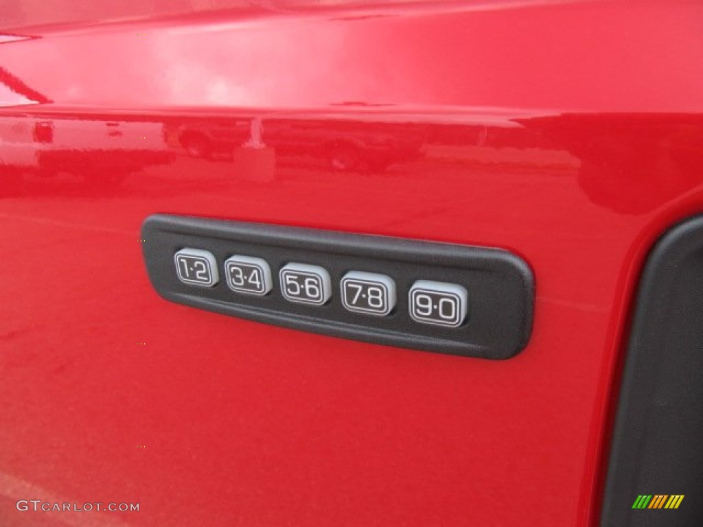 2012 F350 Super Duty XLT SuperCab 4x4 - Vermillion Red / Steel photo #10