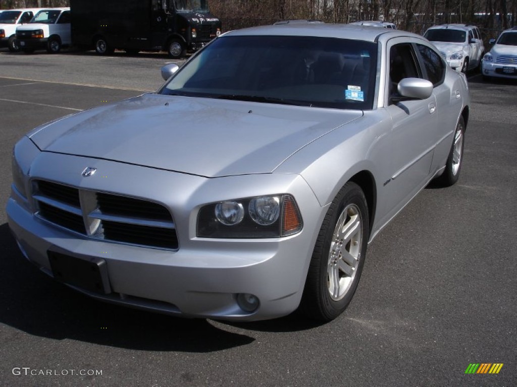 Bright Silver Metallic Dodge Charger