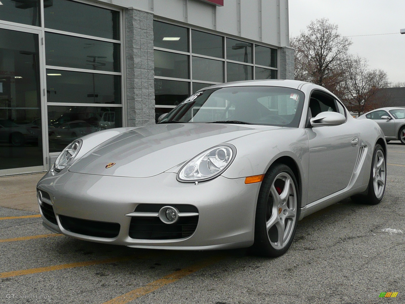 2006 Cayman S - Arctic Silver Metallic / Black photo #1