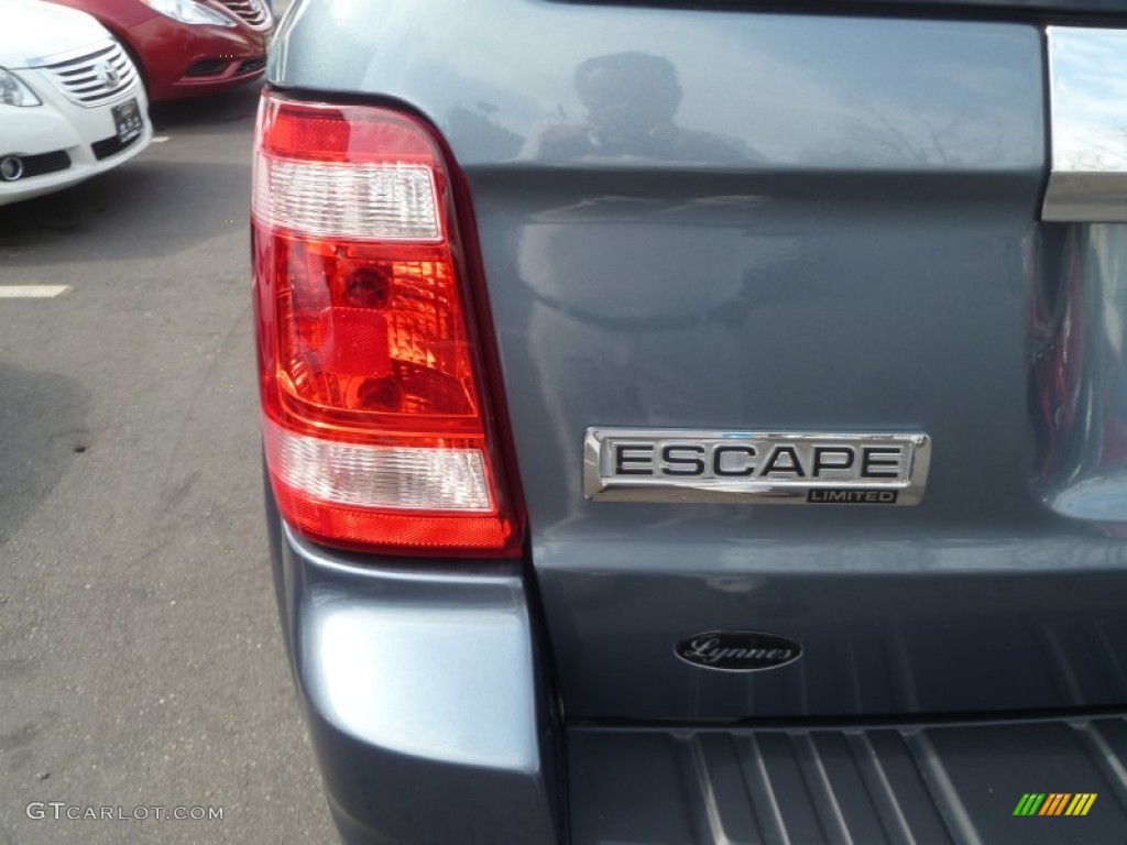 2010 Escape Limited V6 4WD - Steel Blue Metallic / Camel photo #22