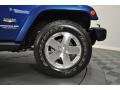 2009 Deep Water Blue Pearl Jeep Wrangler Unlimited Sahara 4x4  photo #33