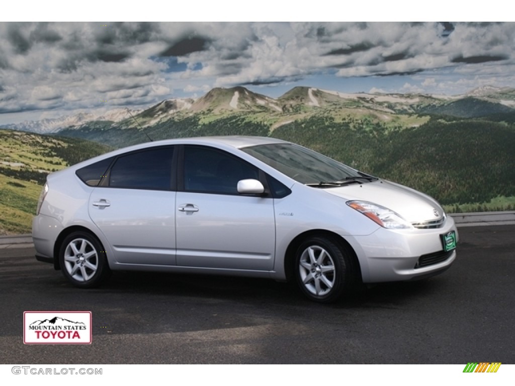 2008 Prius Hybrid Touring - Classic Silver Metallic / Gray photo #1