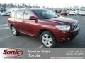 2008 Salsa Red Pearl Toyota Highlander Limited 4WD  photo #1