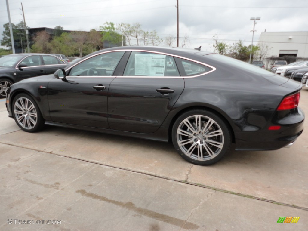 Oolong Grey Metallic 2012 Audi A7 3.0T quattro Prestige Exterior Photo #62360676