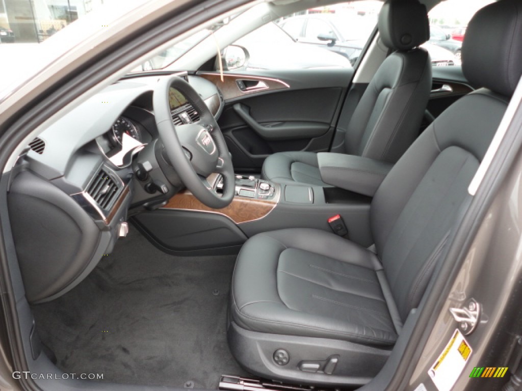 2012 Audi A6 2.0T Sedan Front Seat Photo #62360757