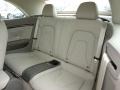 2012 Audi A5 Cardamom Beige Interior Rear Seat Photo