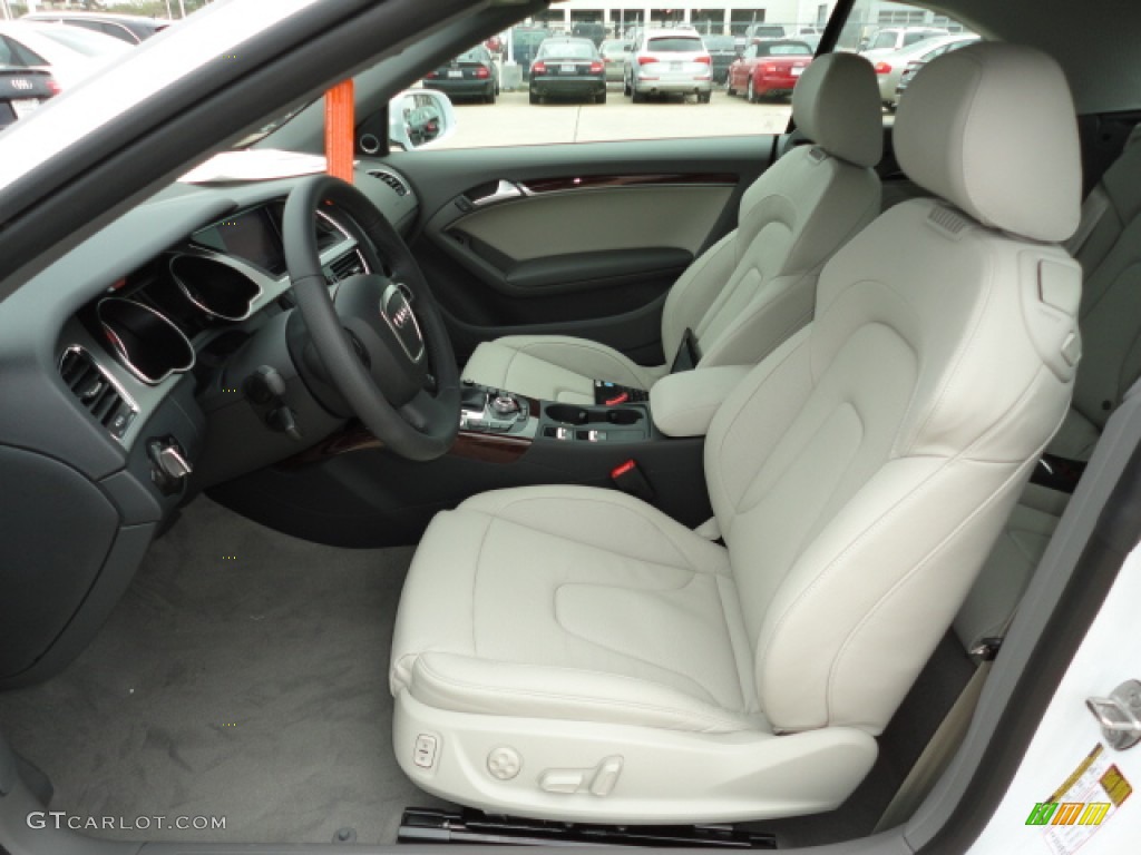 2012 Audi A5 2.0T quattro Cabriolet Front Seat Photos