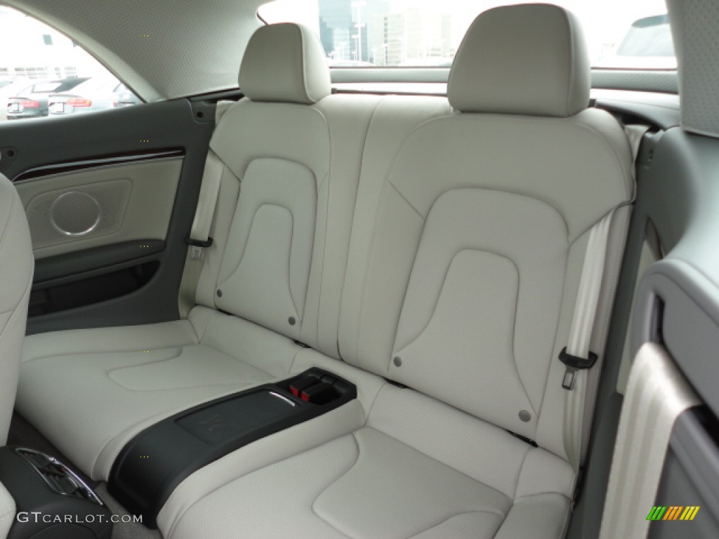 2012 Audi A5 2.0T quattro Cabriolet Rear Seat Photo #62361084