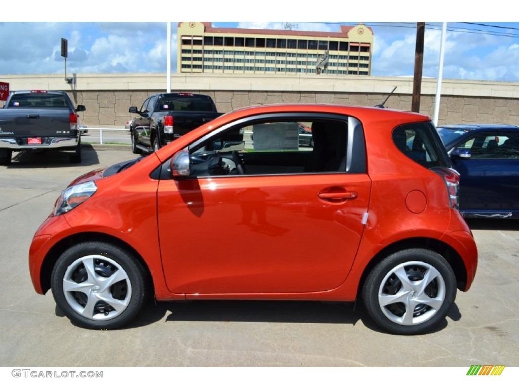 Hot Lava 2012 Scion iQ Standard iQ Model Exterior Photo #62361237