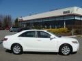 2009 Super White Toyota Camry XLE  photo #1