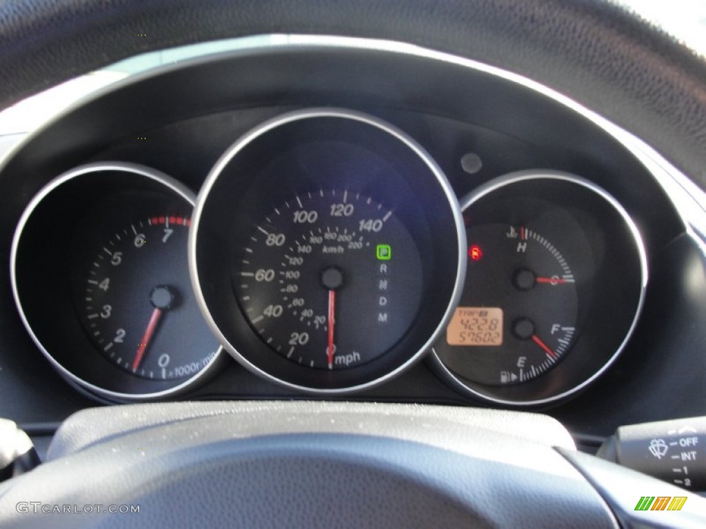 2006 Mazda MAZDA3 i Sedan Gauges Photo #62362458