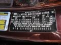 IR: Dark Cherry 2011 Kia Sorento EX V6 AWD Color Code