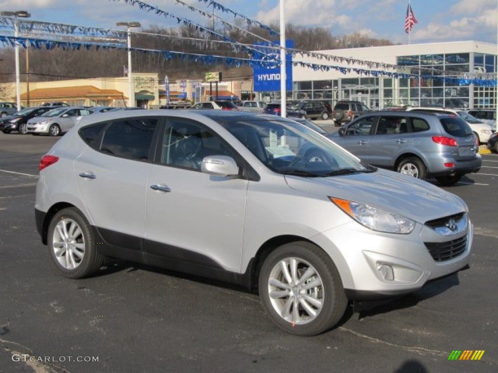 Diamond Silver 2012 Hyundai Tucson Limited AWD Exterior Photo #62362602