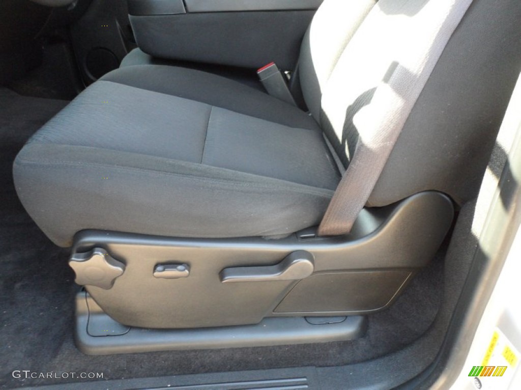 2010 Sierra 1500 SLE Texas Edition Crew Cab - Pure Silver Metallic / Ebony photo #23