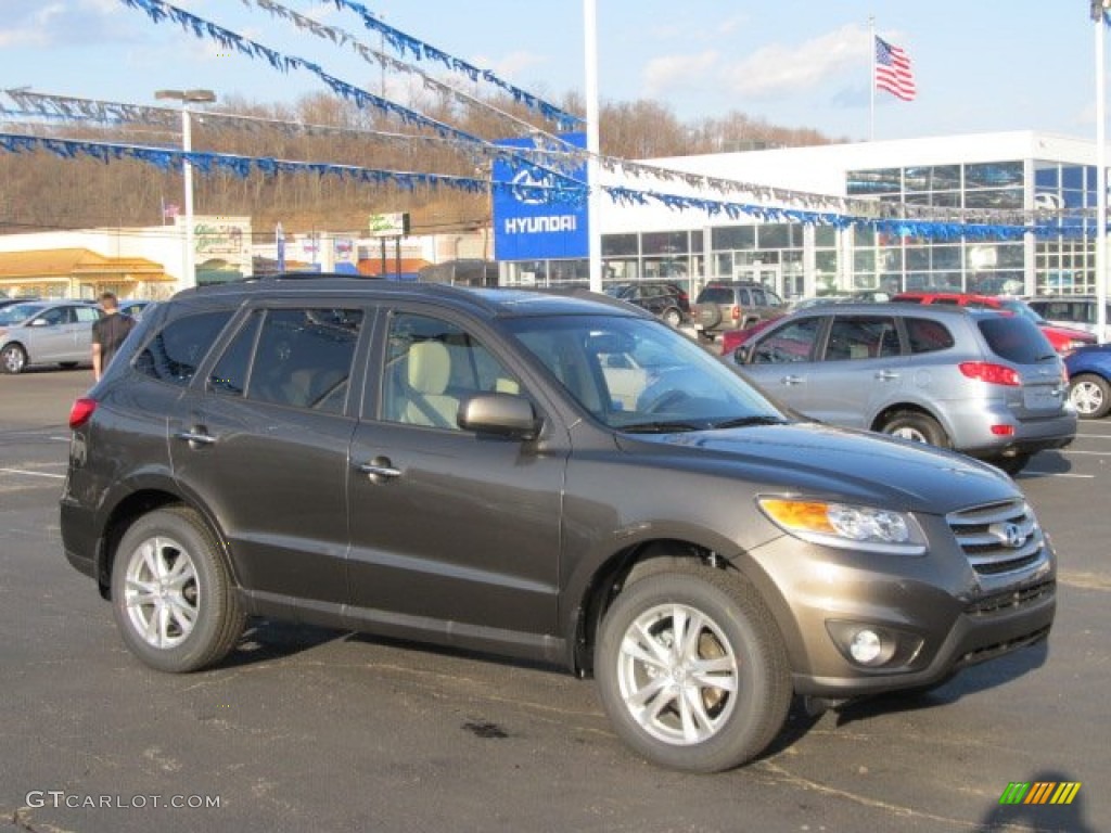 Cabo Bronze 2012 Hyundai Santa Fe Limited V6 AWD Exterior Photo #62362956