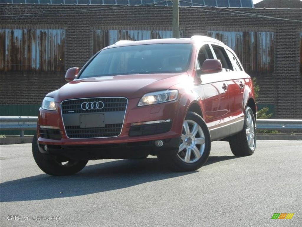 Garnet Red Pearl Effect Audi Q7