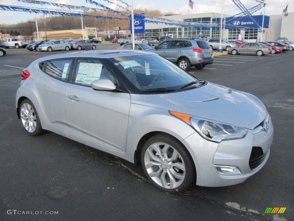2012 Veloster  - Ironman Silver / Gray photo #1