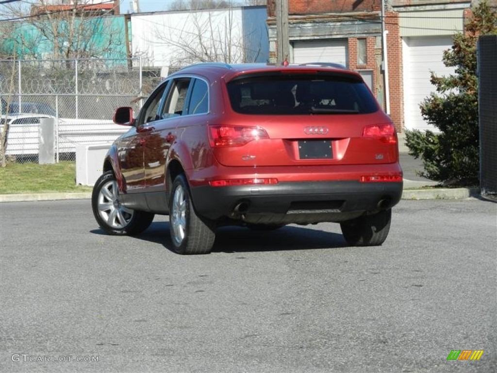 2007 Q7 3.6 Premium quattro - Garnet Red Pearl Effect / Black photo #33