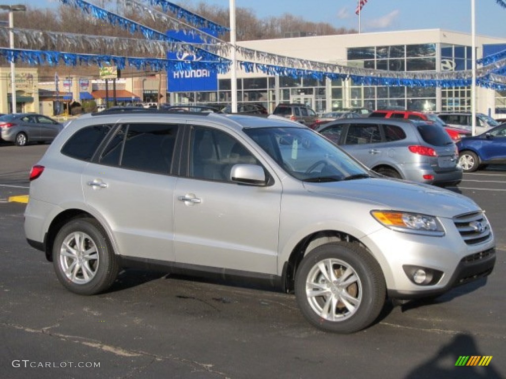 Moonstone Silver 2012 Hyundai Santa Fe Limited V6 AWD Exterior Photo #62363400