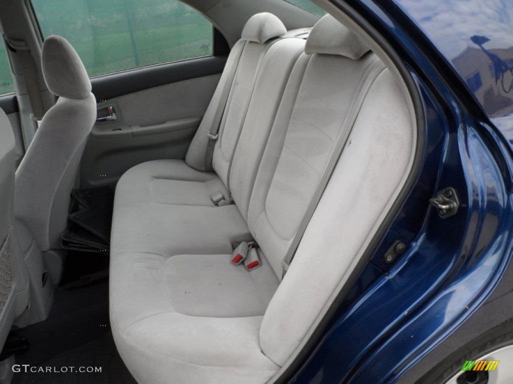 2007 Kia Spectra EX Sedan Rear Seat Photo #62363593