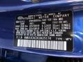 TGY: Iris Blue 2012 Hyundai Tucson Limited AWD Color Code