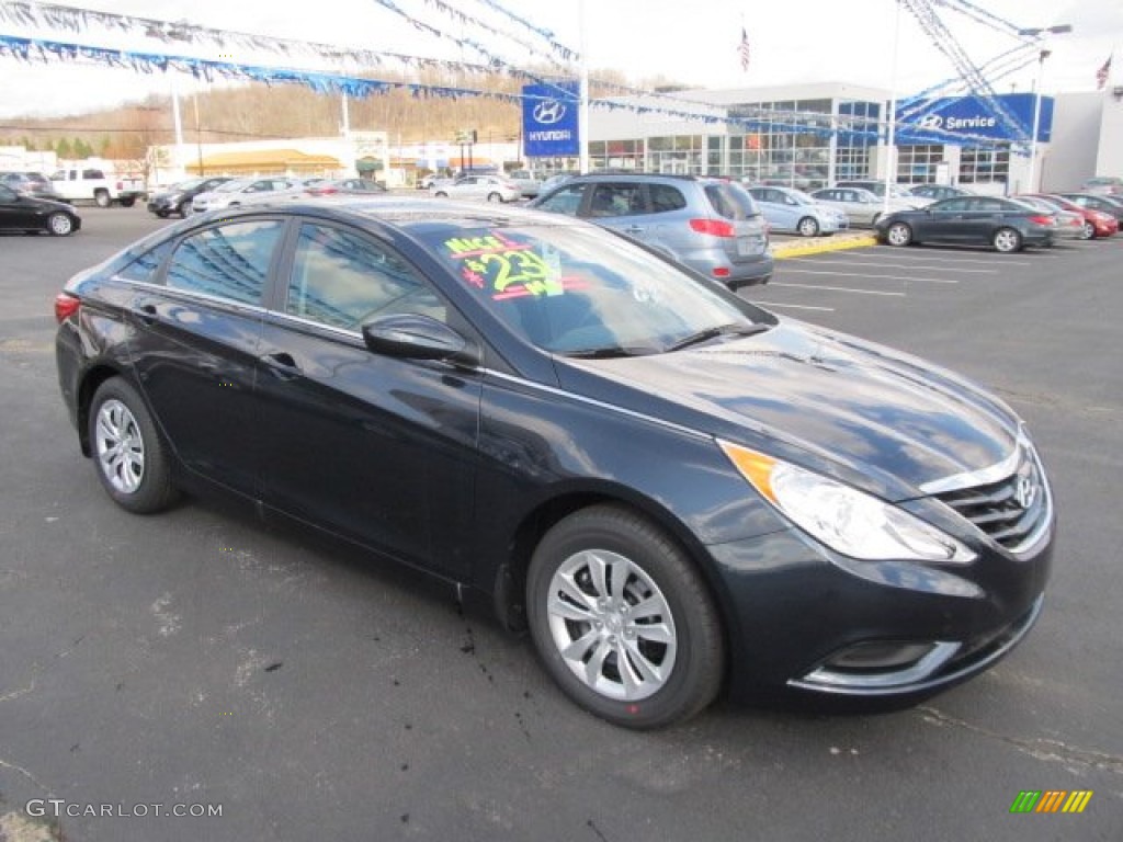 2012 Sonata GLS - Pacific Blue Pearl / Gray photo #1