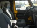 2008 Detonator Yellow Jeep Wrangler Unlimited X 4x4  photo #7