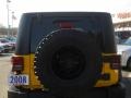 2008 Detonator Yellow Jeep Wrangler Unlimited X 4x4  photo #14