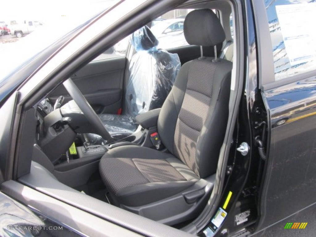 2012 Elantra GLS Touring - Black Noir Pearl / Black photo #8