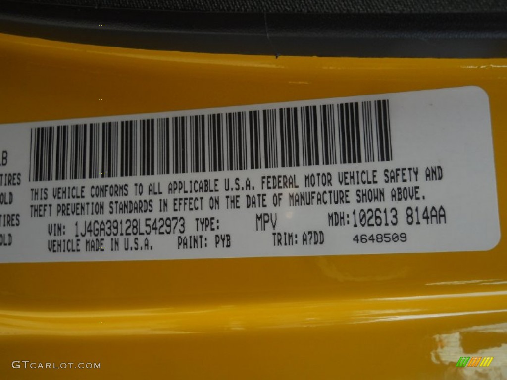 2008 Wrangler Unlimited X 4x4 - Detonator Yellow / Dark Slate Gray/Med Slate Gray photo #22