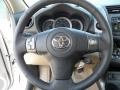 Sand Beige Steering Wheel Photo for 2012 Toyota RAV4 #62365401
