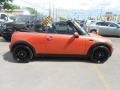Hot Orange Metallic 2005 Mini Cooper Convertible Exterior
